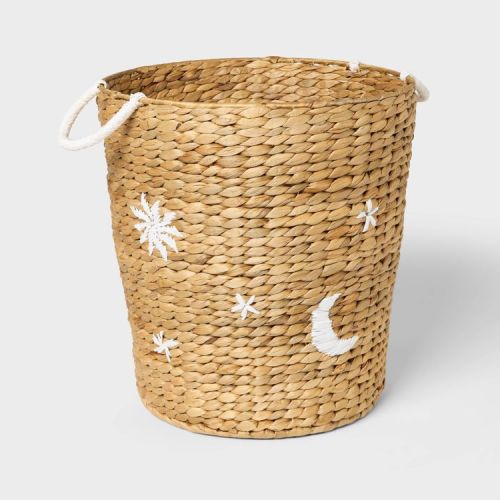 Celestial Kids' Natural Woven Floor Basket - Pillowfort™