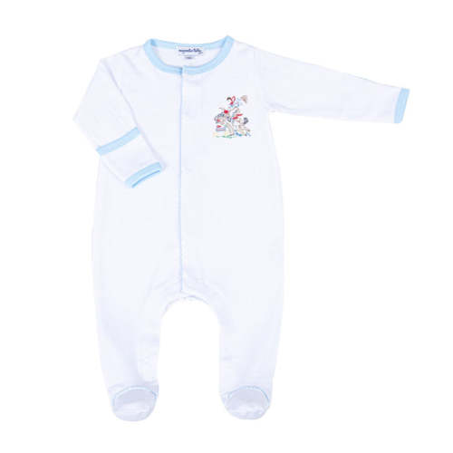 Vintage Rodeo Footie - Blue