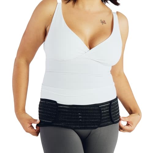 Belly Bandit 2-in-1 Hip Bandit - Adjustable Maternity Belt & Postpartum Wrap - Belly Support Band for Pregnancy, Hip Compression After Birth - Detachable Band for Back & Core Relief