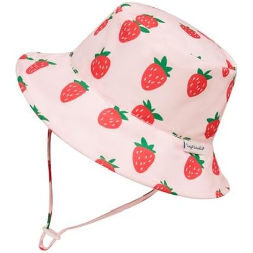Tiny Twinkle Baby&Toddler Sun Hat|Adjustable UPF 50+ Bucket Hat for Infants&Kids|Lightweight Quick-Dry Hat for Beach&Swim