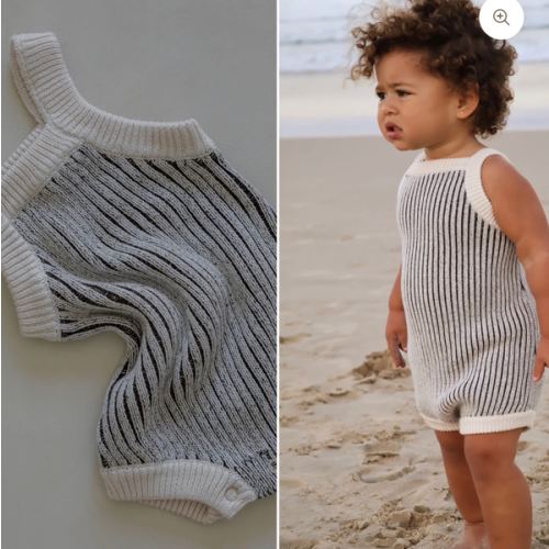 Rib Bodysuit | Earth mix
