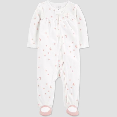 Carter's Just One You® Baby Girls' Angel Sleep N' Play - White 3m