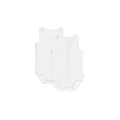 Bonds 2 Pack Wonderbodies Singlet Suit White | Baby Bunting AU