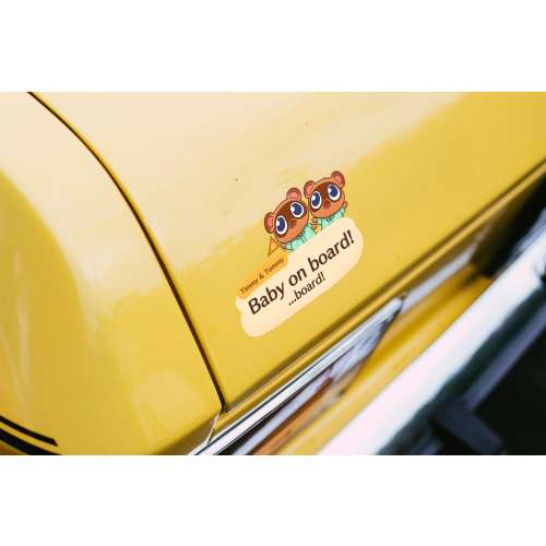 ACNH Timmy & Tommy Baby on Board Decal