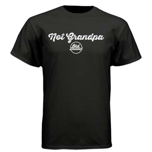 Not Grandpa T-Shirt - XL Vintage Navy