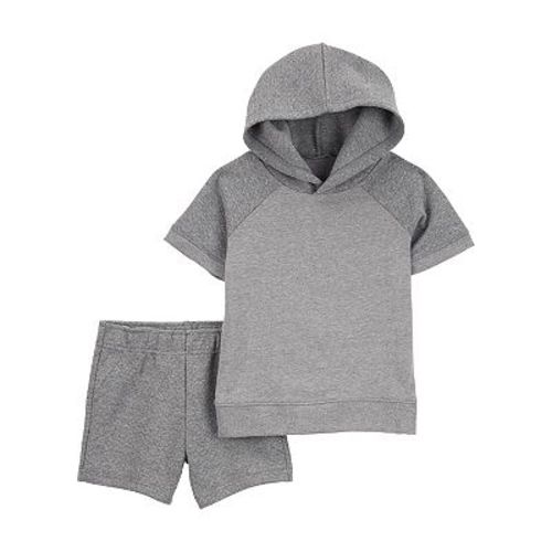 Baby Boy Carter's 2-Piece Quilted Hooded Outfit Set