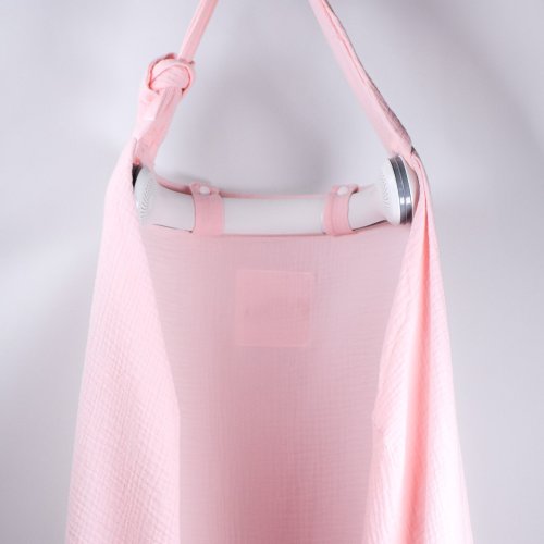 The Lady Alpha Nursing Cool Cover with Built-in Fan | Not So HOT Pink — As Seen On Shark Tank - Lady Alpha -The Nursing Cool Cover