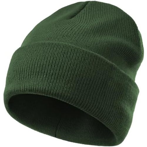 vidsel 100% Cotton Toddler Beanie Hats for Baby Boys Girls Kids Infant Winter Hat Soft Warm Knit Cuffed Caps