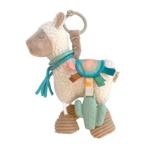 Link & Love Activity Plush Silicone Teether Toy