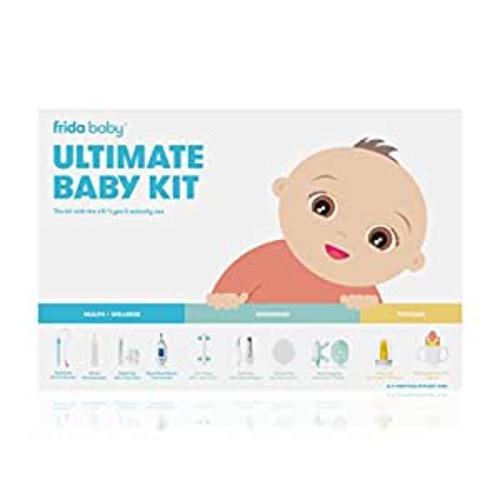 Amazon.com : Frida Baby Ultimate Baby Kit | The Complete Baby Health & Wellness, Grooming, and Teething kit : Baby