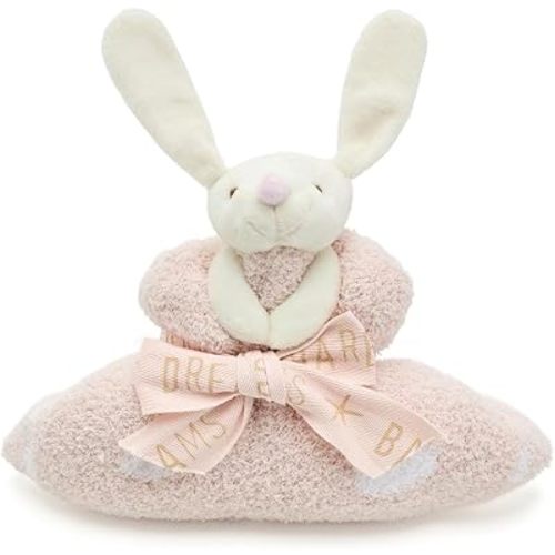 Barefoot Dreams® CozyChic® Dream Buddie, Pink-White Bunny, One Size