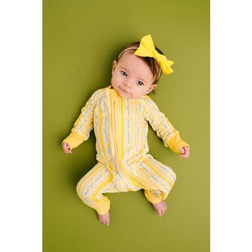 Sunny Meadow Stripe Bamboo Sleeper