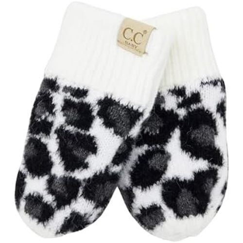 Funky Junque Newborn Baby Winter Mittens – Fleece Lined No-Thumb Infant Mittens for Babies 0–9 Months Baby Essentials
