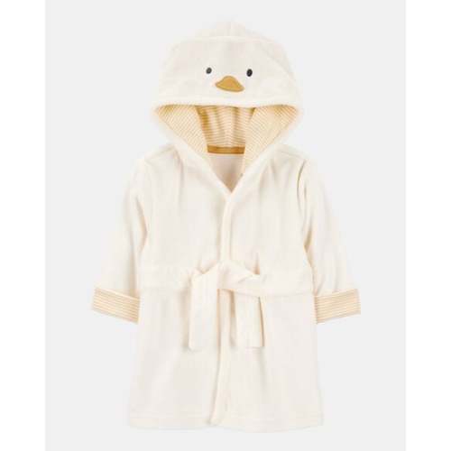 Baby Chick Hooded Terry Robe - Ivory | Carter's