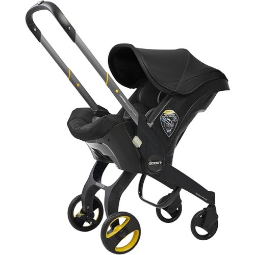 Doona Car Seat & Stroller, Nitro Black - All-in-One Travel System
