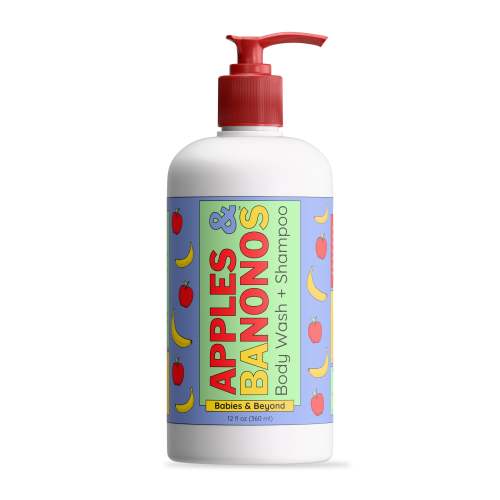 Body Wash & Shampoo for Babies & Toddlers – Apples & Banonos