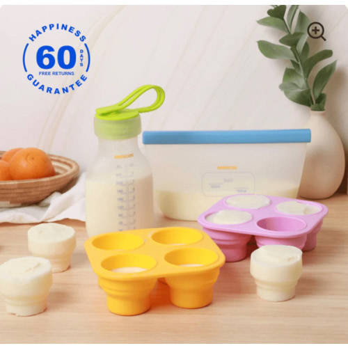 Boob cube milk storage