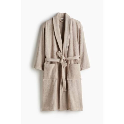 COTTON TERRY BATHROBE