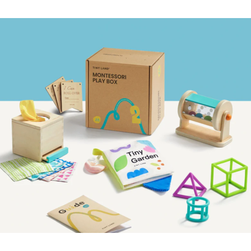 Tiny Land® Montessori Toys for Newborns (4–6 Months)