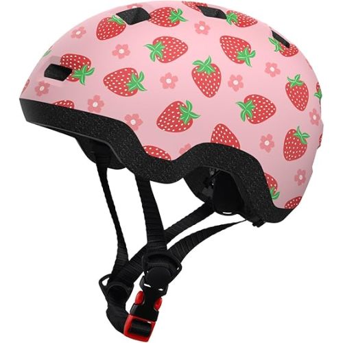 Toddler Bike Helmet for Toddlers Age 1-3/2-4/3-5-6Years Old, Baby Infant Bike Helmet for Boys and Girls for Cycling Scooter Skateboard - Adjustable Dial Fit