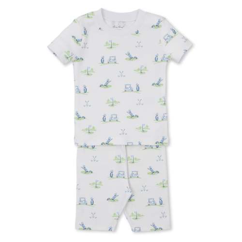 Fairway Blue Short Pajama Set