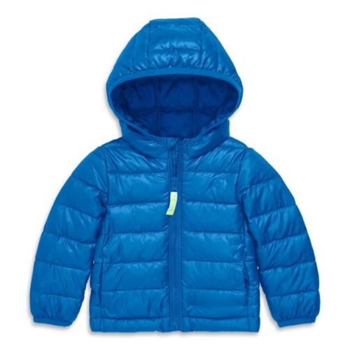 Primary Baby Lightweight Puffer Jacket in Blueberry Size 3-6 Months
