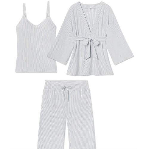 LAKE | Women | DreamModal® Pajamas | Fog Maternity Kimono Bundle