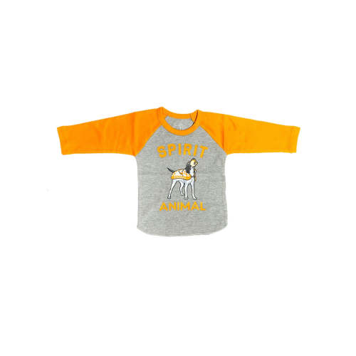 University of Tennessee Baby & Toddler Spirit Animal Baseball Tee – Bliss