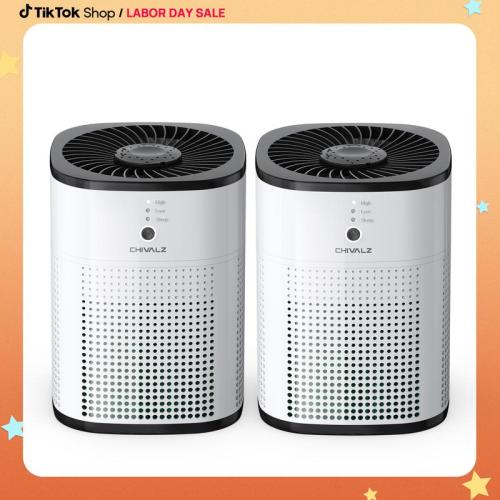 CHIVALZ 2 Pack & Enhance Bedroom Home Air Purifiers, For Pet - TikTok Shop