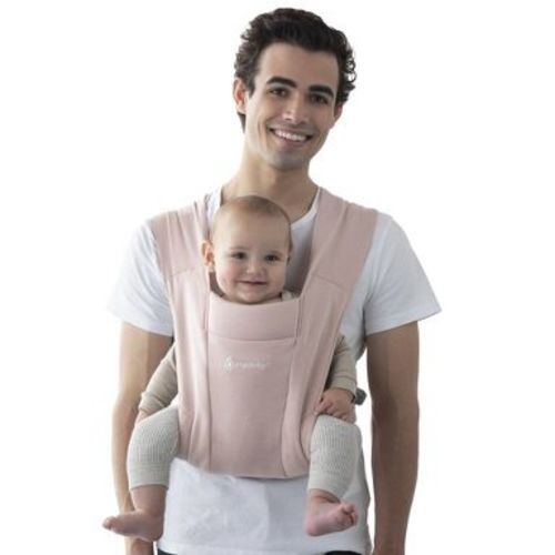 Ergobaby Embrace Cozy Knit Newborn Carrier - Blush Pink