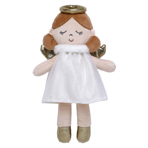 Baby Starters, Baby Doll, 11 inch Plush Angel, with wings and halo