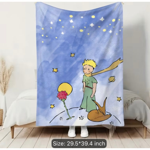 Temu | Le Petit Prince Blanket
