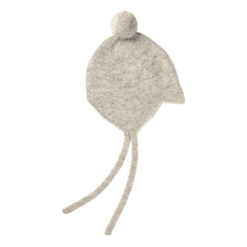 Rosie Sugden Cashmere’s Baby Bonnet in Earl Grey
