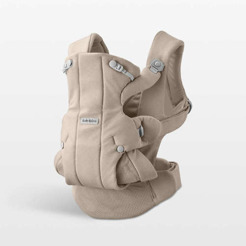 BABYBJÖRN ™ Hold Sand Grey Woven Baby Carrier