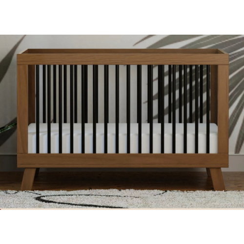 Hudson 3-in-1 Convertible Crib with Toddler Bed Conversion Kit
