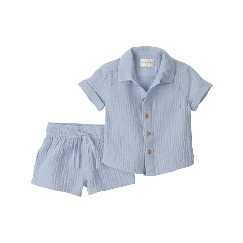 little planet by carter's Unisex Baby 2-piece Shorts Set Made With Organic Cotton