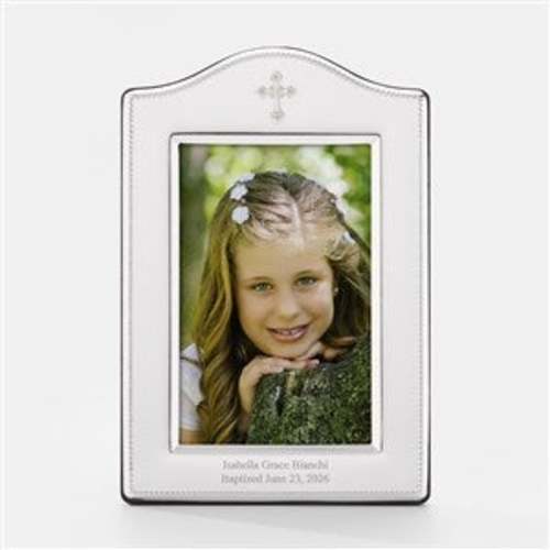 Engraved Reed and Barton Abbey 4 x 6 Frame