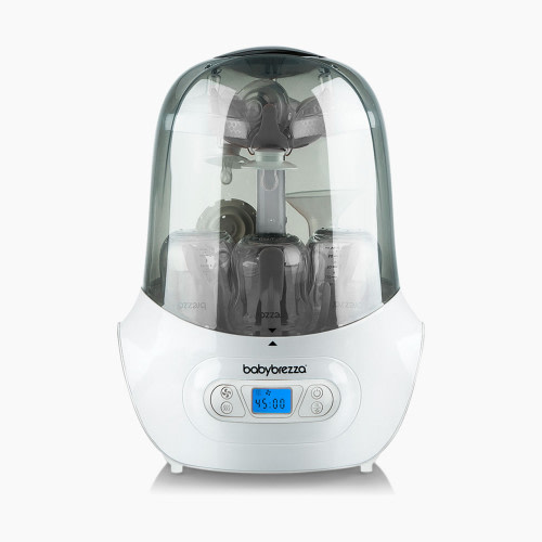Baby Brezza One Step Sterilizer Dryer - White On White