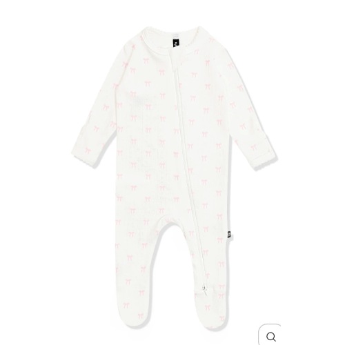 KYTE BABY - Pointelle Zippered Footie -2 in 0-3 months and 2 in 3-6 months. Multiple patterns are okay!