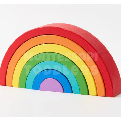 Toddlers Rainbow Toy - Stack, Sort, and Build