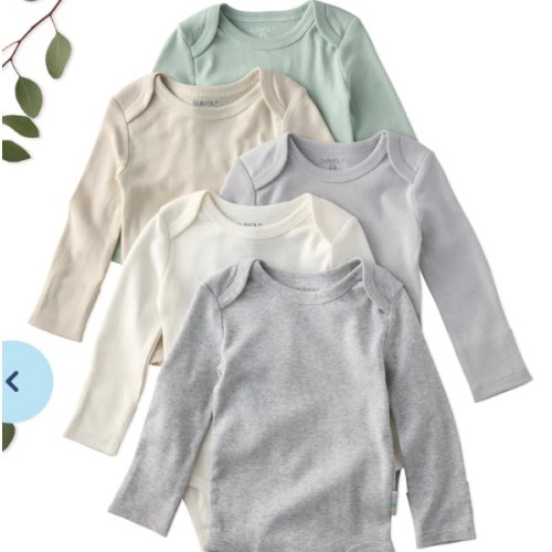 BLAKE 5-Pack Long Sleeve Bodysuit