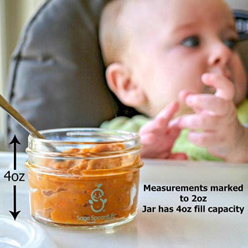 Glass Baby Food Storage Containers