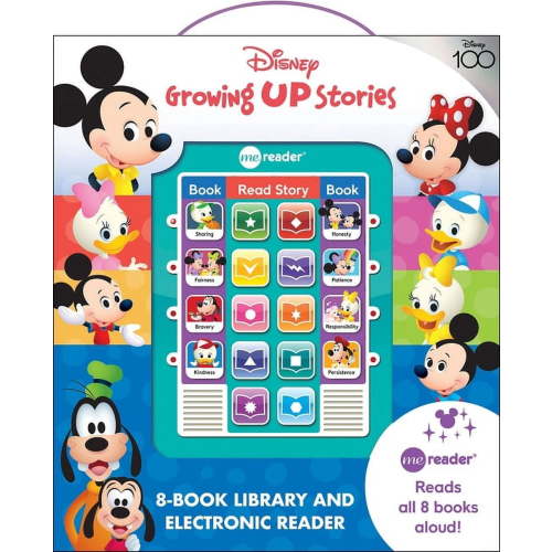 Disney Growing up Stories: Me Reader 8-Book Library and Electronic Reader Sound Book Set