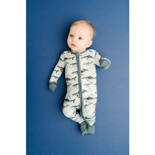 Whale Watch Bamboo Sleeper