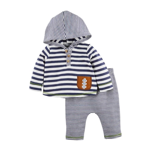 Football Baby Outfit Set | Mud Pie