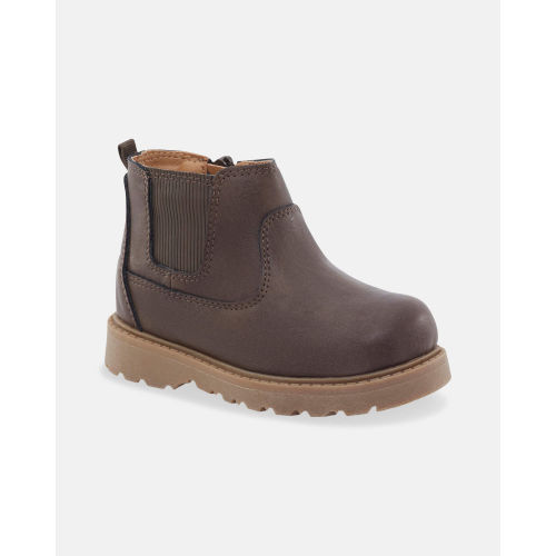 Toddler Boy Ankle Boots - Brown - OshKosh B'gosh | Carter's