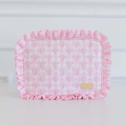 Ruffled Nylon XL Pouch – Hollis