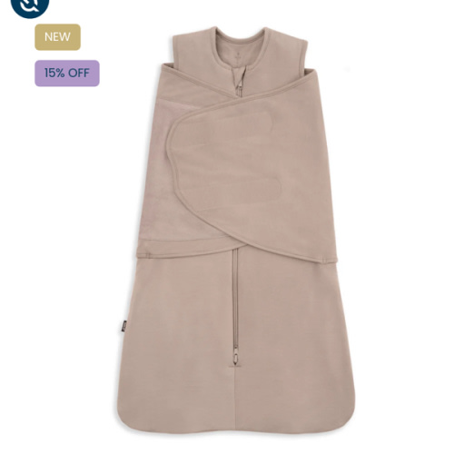 HALO Bamboo Swaddle 2.0 TOG in Mocha | Supersoft Comfort