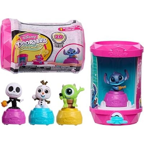 Disney Doorables Micro Motion Capsules, Kids Toys for Ages 5 Up by Just Play