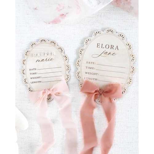 Birth Statistic Name Announcement Sign, Personalized Newborn baby Gift , hospital photo prop